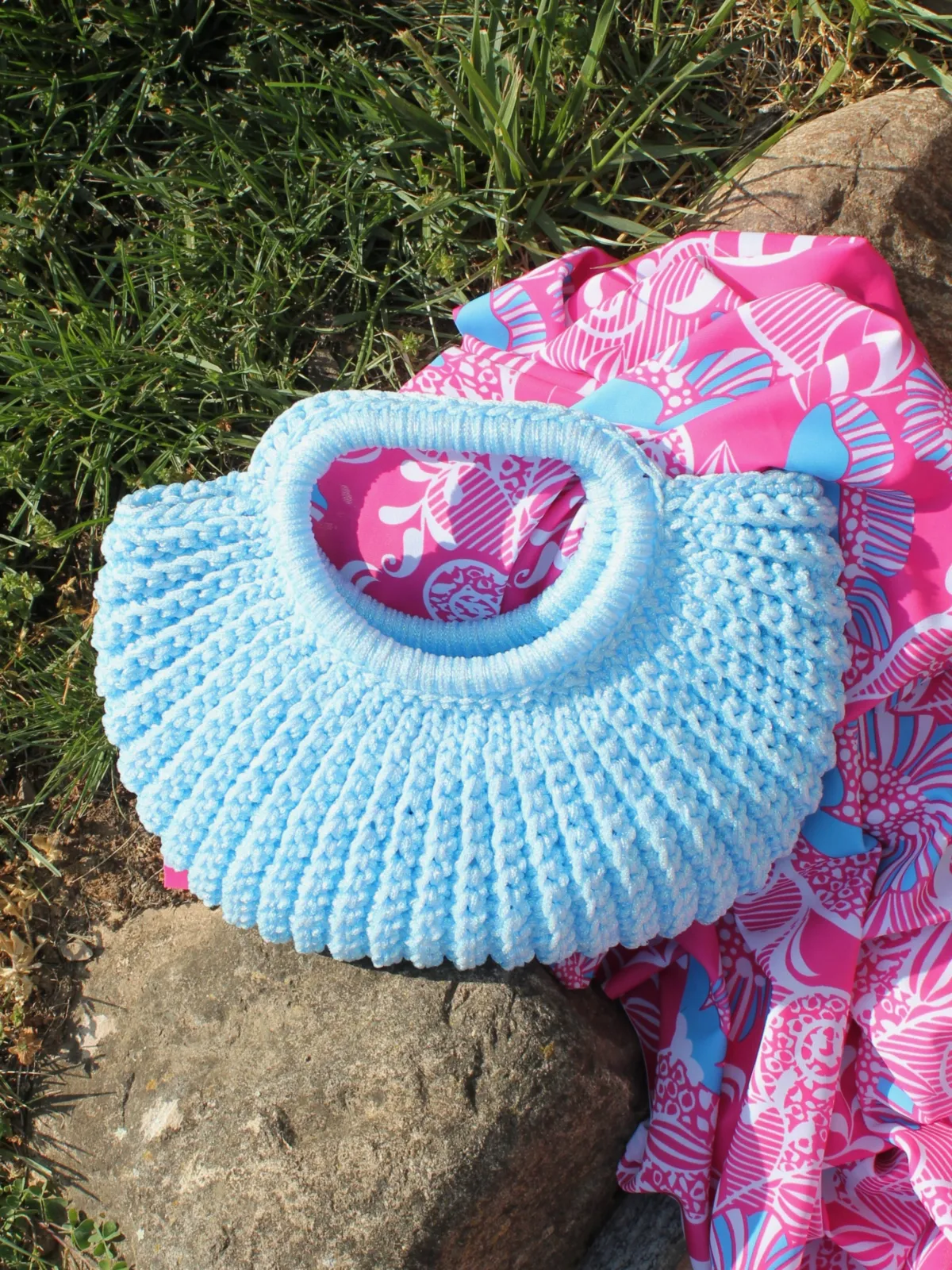 Coquille Ondine Perle Azur